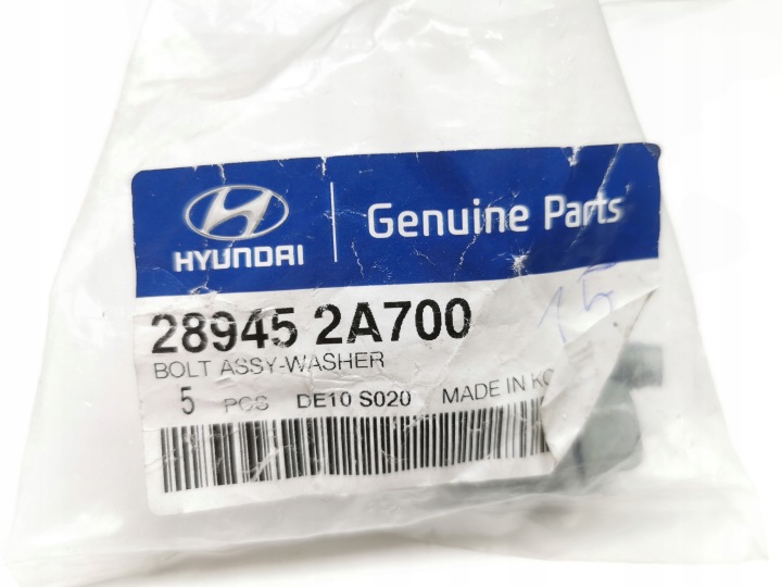 фото №7, Гвинт колектора hyundai i20 i30 i40 oem номер 28945 2a700