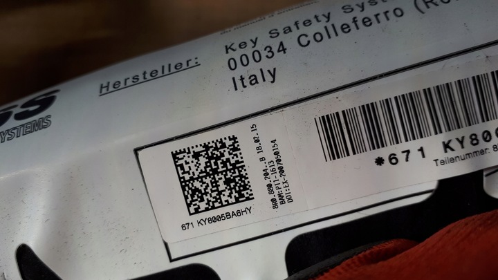 фото №8, Sq5 8r q5 подушка подушка безопасности пассажира 8r0880204b