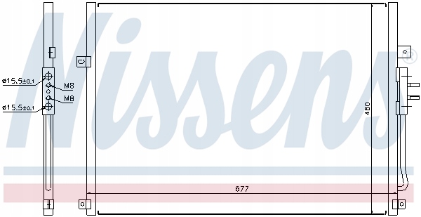 фото №2, Радіаторів кондиціонера do jeep grand cherokee ii