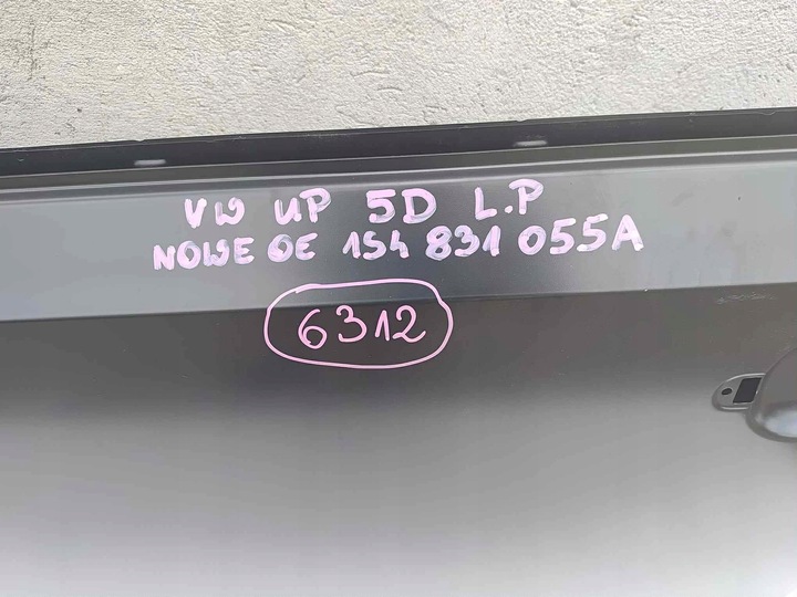 фото №11, Volkswagen up mii citigo 5d двері ліві перед передні нове оригінальний номер 6312