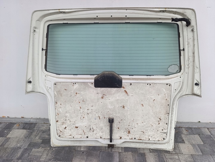 фото №9, Vw t5 t5 рестайлінг кришка кришка багажника зад комплектна біла