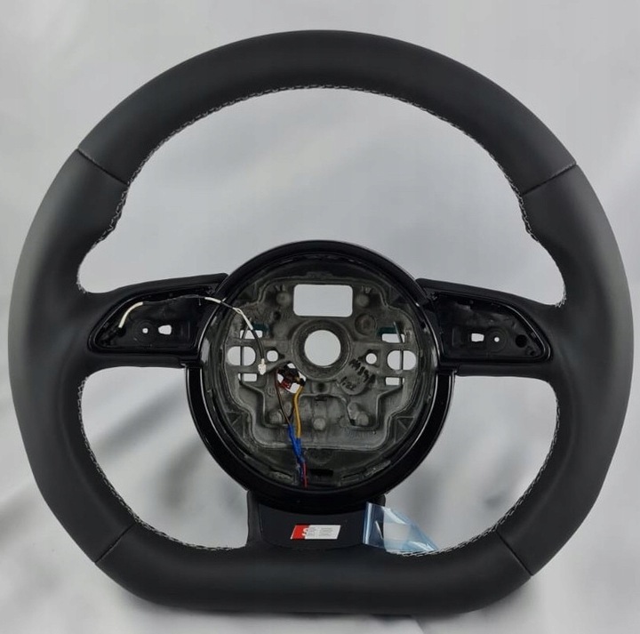 фото №1, Руль audi с подогревом s6 a6 c7 a7 a8 d4 срезанная