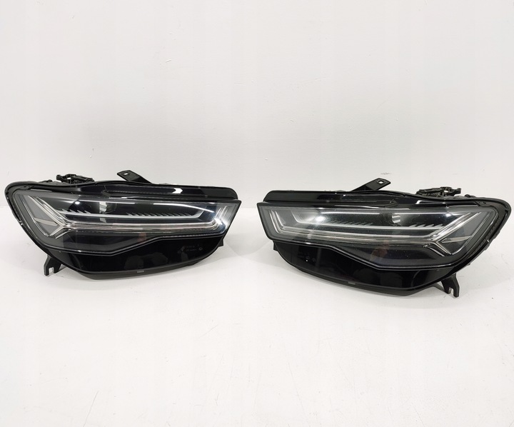 фото №14, Audi a6 s6 rs6 c7 рестайлинг лампы перед matrix комплектные 4g0941035b 4g0941036b