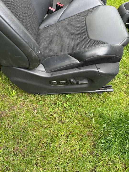 фото №8, Сидіння сидіння диван шкіра шкіряні citroen c5 iii x7 08- комплект європа