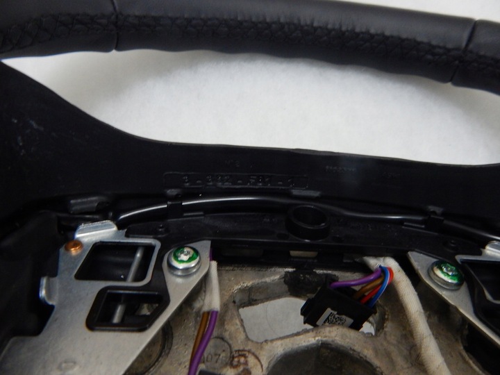 фото №11, Bmw f10 f11 f01 f02, f06, f07 sport - руль кожа мульти оригинал wibracje