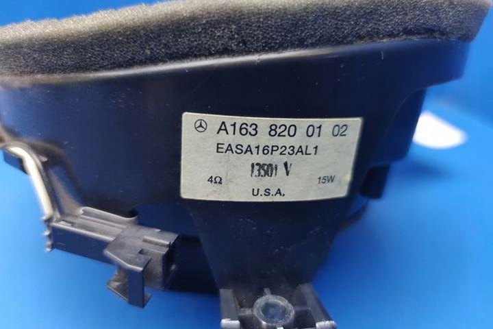 фото №9, Динамік передніх лівих двері mercedes-benz m w163 a1638200102 2.7l