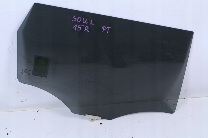 фото №2, Стекло дверь правые зад kia soul ii ev eco электрический 15r.