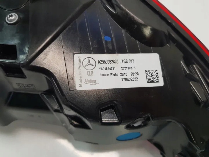 фото №9, Оригинальная фара led правое зад задняя mercedes eqe v295 a2959062800
