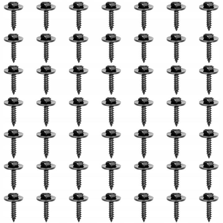 фото №1, 50x гвинт кліпса монтажна гвинт захисні накладки універсальний набір