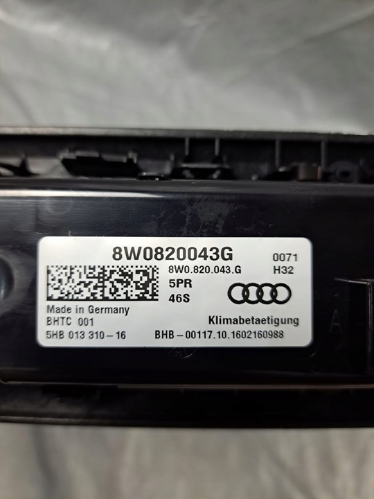 фото №7, Планка dekor панелі audi a4 b9 s-line 8w1853190