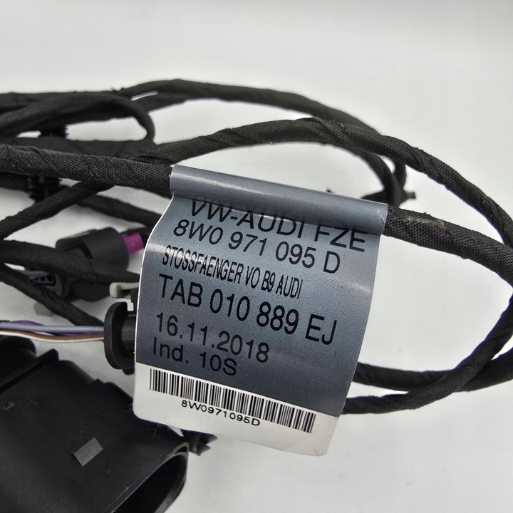 фото №3, Жгут бампера перед 4xpdc audi a4 8w0971095b 15r