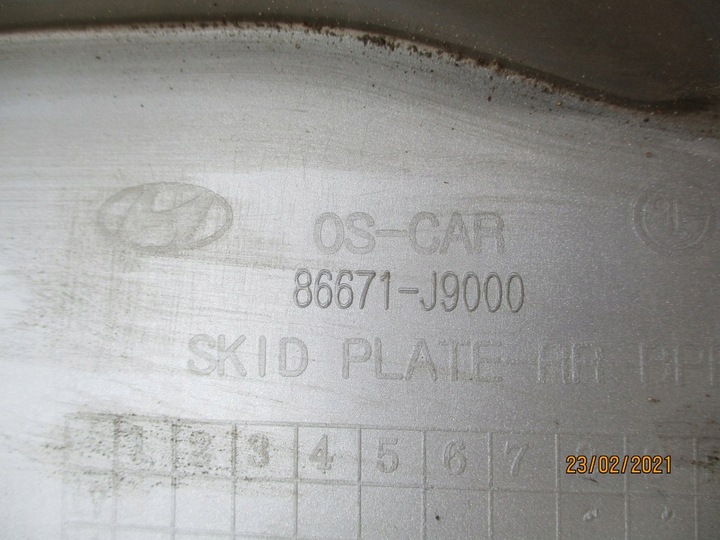 фото №12, Hyundai kona спойлер диффузор бампер зад 17-