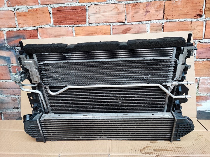 фото №9, Ford kuga mk1 2.0 tdci рестайлінг радіатор автомат води кондиціонера вентилятор