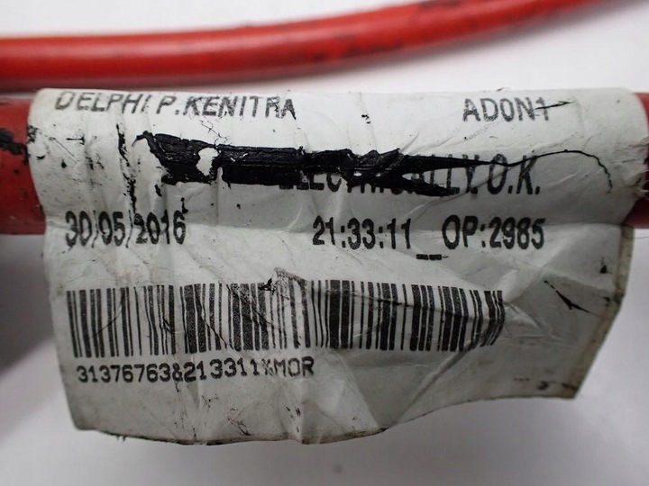 фото №7, Джгут установка клема європа 31376763 31346724 volvo s90 ii 16r