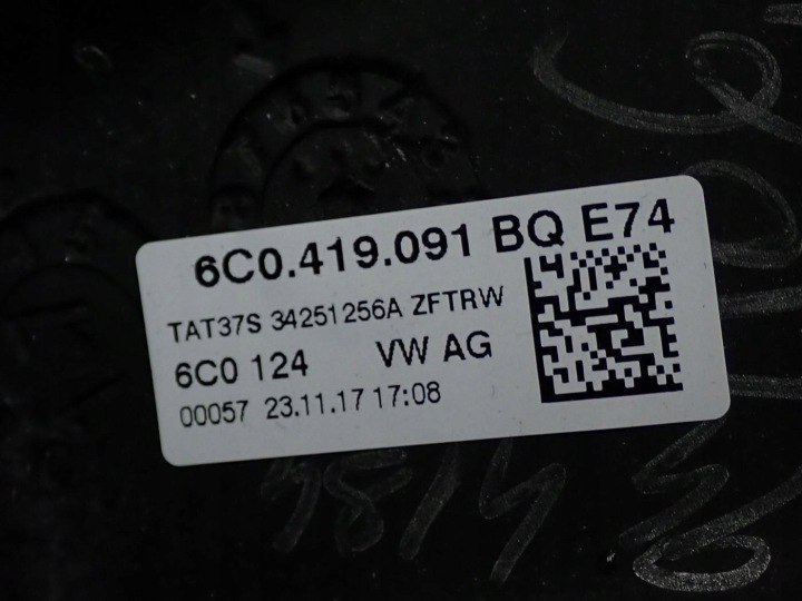 фото №9, Кермо мультифункція шкіра 6c0419091bq vw sharan ii 7n рестайлінг 18r