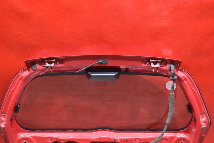 фото №15, Крышка багажника зад задняя красная honda jazz 2 ii 02-08