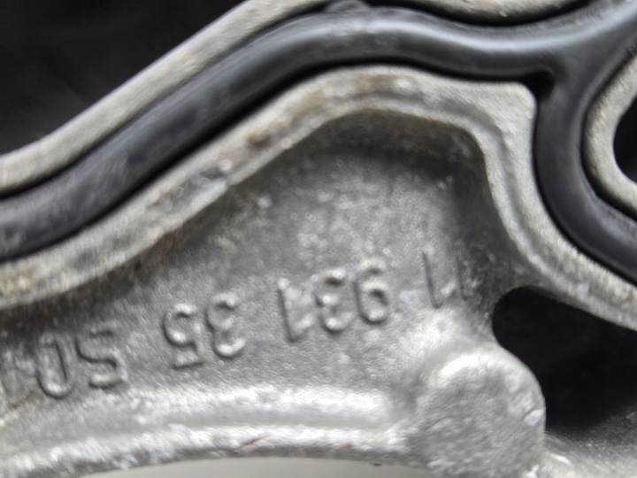фото №11, Корпус основа фільтра масла peugeot citroen ford 1.5 блакитний hdi 9823532380