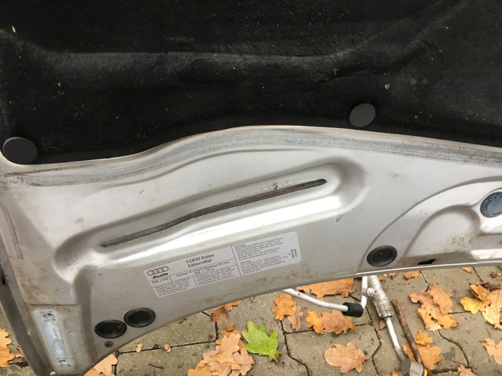 фото №8, Капот кришка двигуна audi a4 b5 95-01 колір ly7w