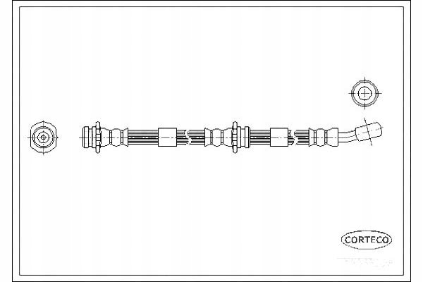 фото №1, Corteco 19033028 шланг гальмівний гнучкий