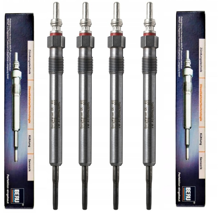 фото №1, 4x свеча зажигания żarowa mercedes ml w204 w221 w169 - cdi