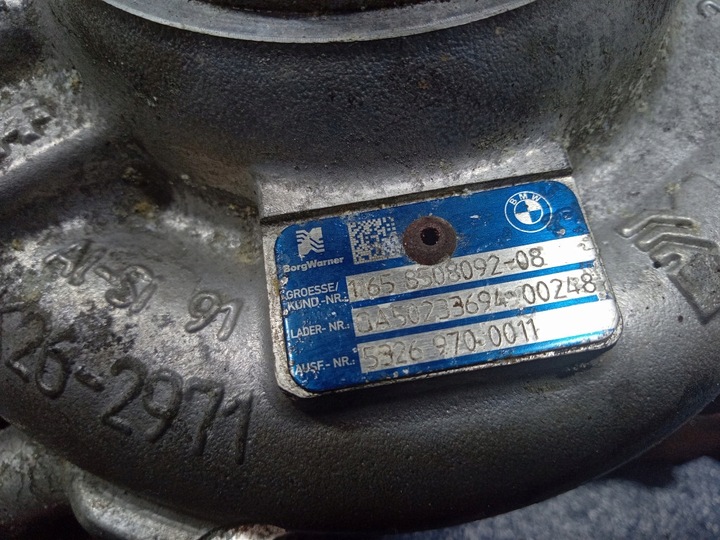 фото №6, Bmw 6 f13 640d 3.0d 313 km турбонагнетатель 8508092 n57d30b