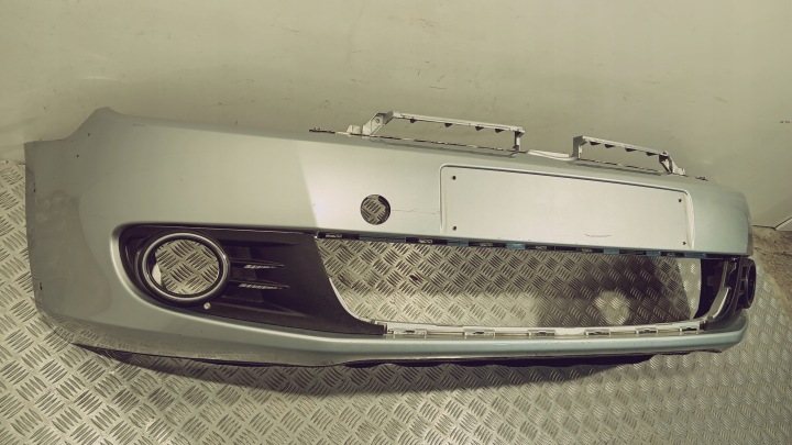 фото №9, Бампер перед vw golf vi hb 5k0 09-13 5k0807221 оригинал серебряный bez дырка