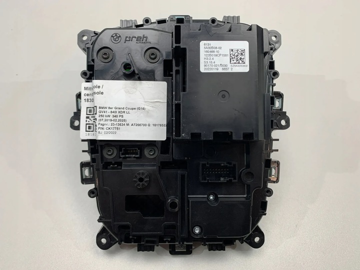 фото №6, Bmw 8 g15 g16 g14 ручка вибірник коробки передач crafted kryształ 5a32b08