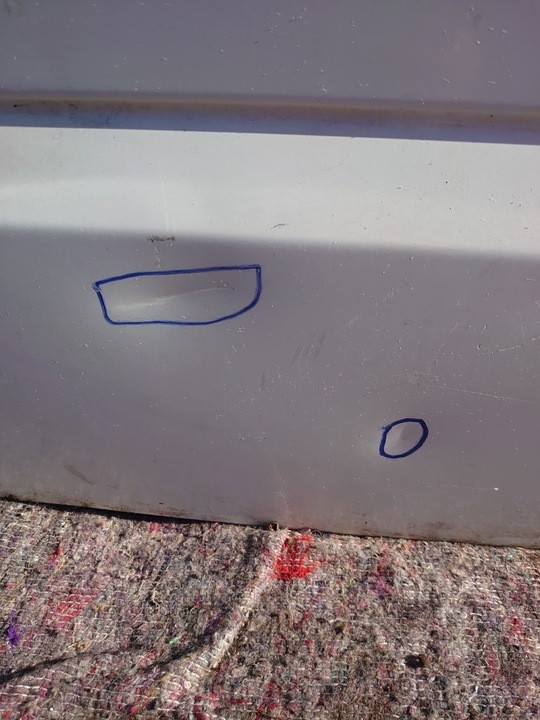 фото №3, Двері лівий зад задні ford transit mk7 mk6 06-13