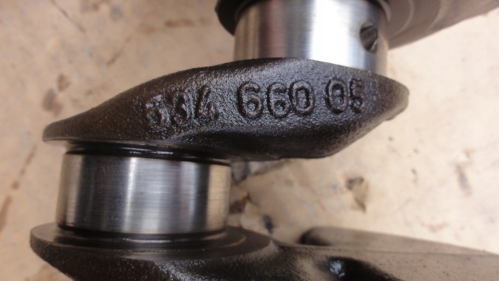 фото №7, Peugeot 1,6 vti 120km 5fs вал коленчатый 53466005 поршень p813