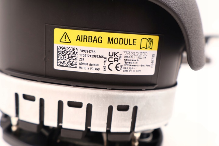 фото №6, Volvo xc60 ii набір подушка безпеки 39834785, 31436947, 31351335