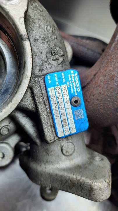 фото №7, Турбокомпрессора 31361654/31361655 volvo xc60 v70 s60 2.0 d4 d4204t5