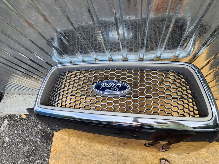 фото №10, Ford f150 xi 03-08 капот з решётка решётка