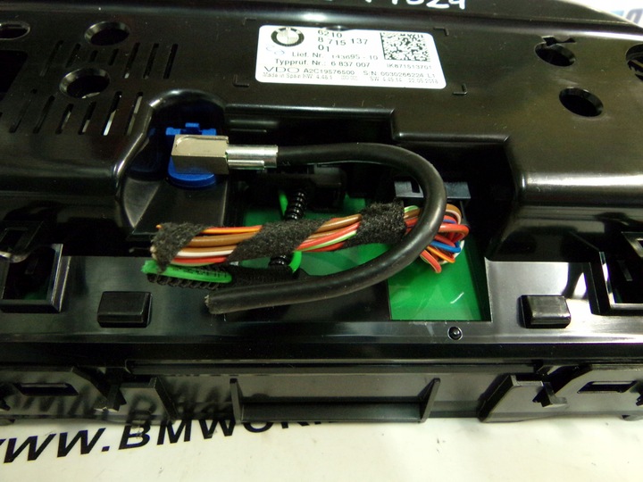 фото №6, Bmw x1 f48 x2 f39 2 f45 f46 спидометр приборы чёрный line led проекционный дисплей бензин