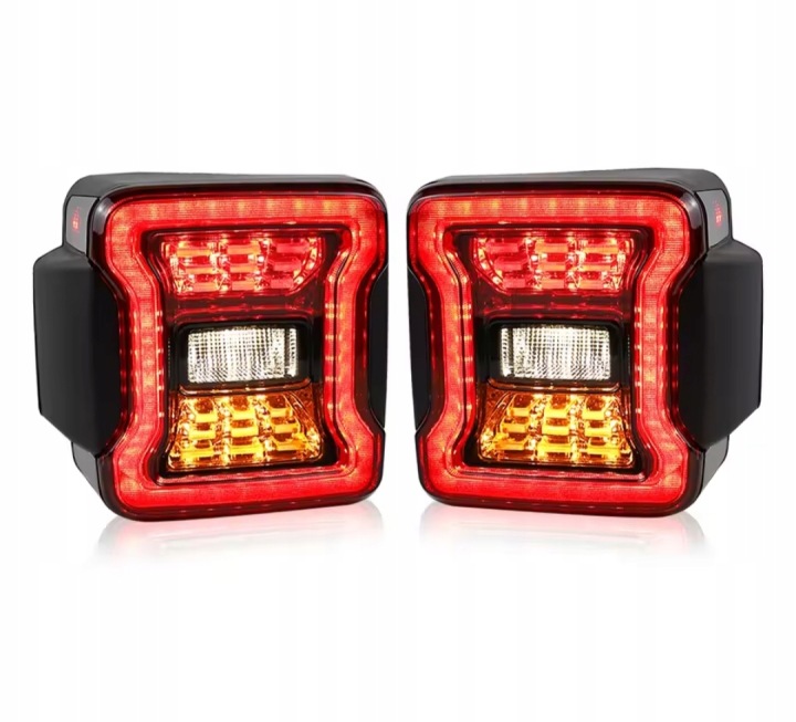 фото №10, Лампи зад задні led європа jeep wrangler jk 2007-17 jl стиль