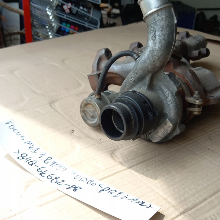 фото №3, Focus mk1 1.8tddi турбонагнетатель x84q-6k682-db