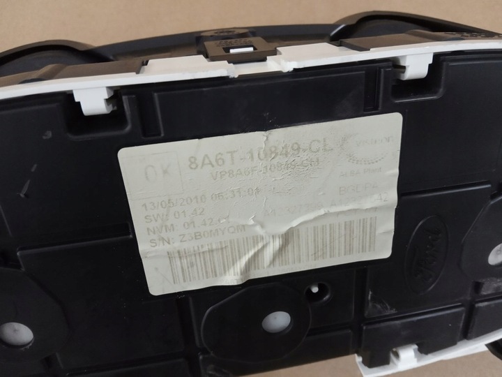 фото №7, Ford fiesta mk7 2008-12r. tdci - спідометр  прилади