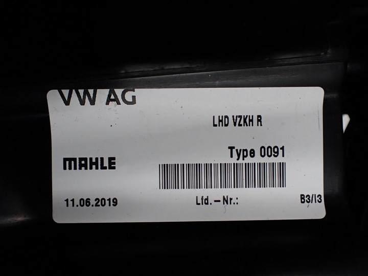 фото №12, Обігрівач повітродувка європа 4k1820005s 4m1820021c audi e-tron 4ke 19r