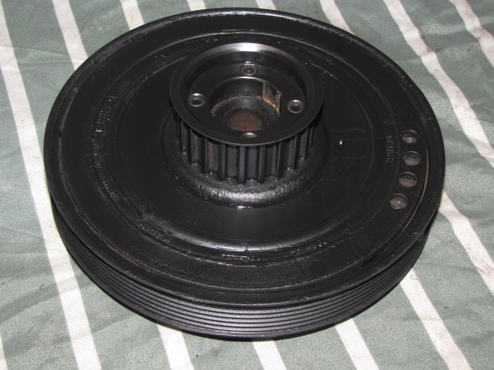 фото №5, Колесо ременное вала коленчатого vw lt t4 2.5 tdi
