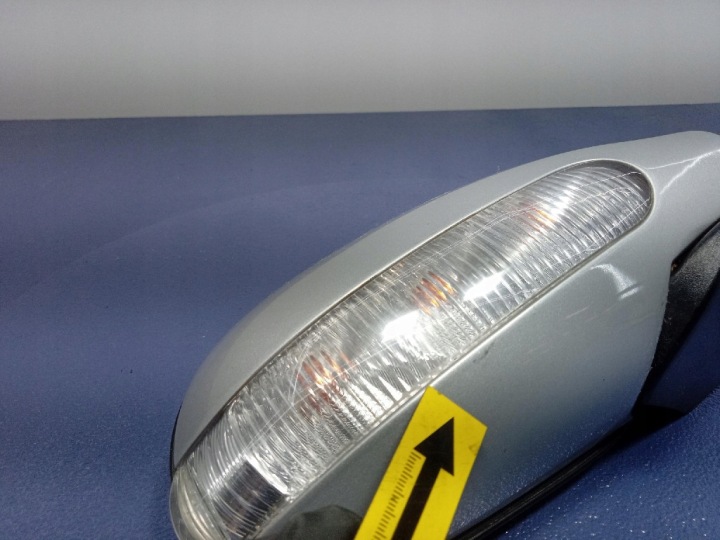 фото №10, Mercedes a klasa w168 рестайлинг 01- зеркало правое 7 pin 761 polarsilber