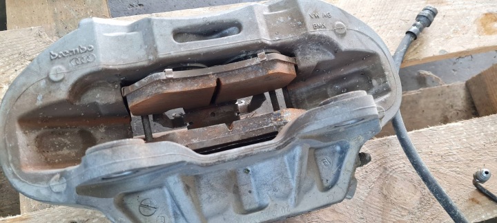 фото №9, Q5 80a супорт затискачі перед диски 338mm brembo a4 b9 8w a5