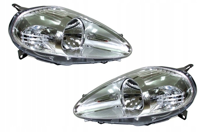 фото №1, Комплект фары fiat punto grande punto 05-08