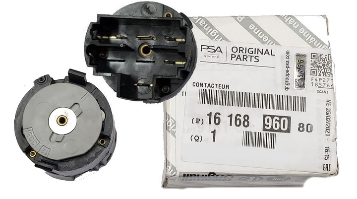 фото №3, Ducato boxer jumper 06-14- роз'єм запалювання запуску замок запалювання 5 контактів оригінальний номер psa