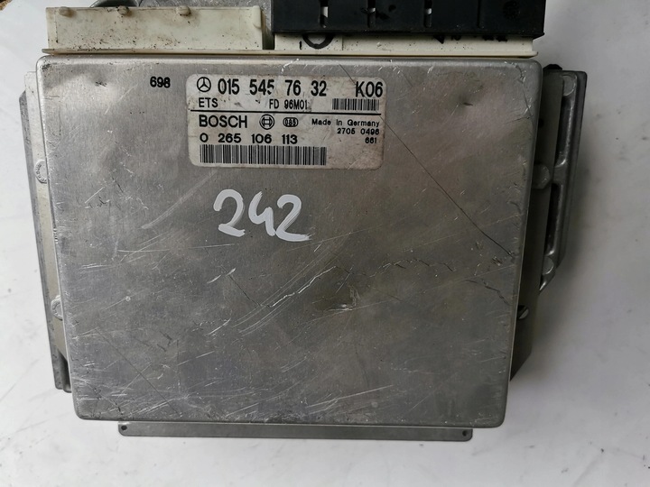 фото №7, Mercedes e-klasa 0265106113 0155457632 компьютер ec