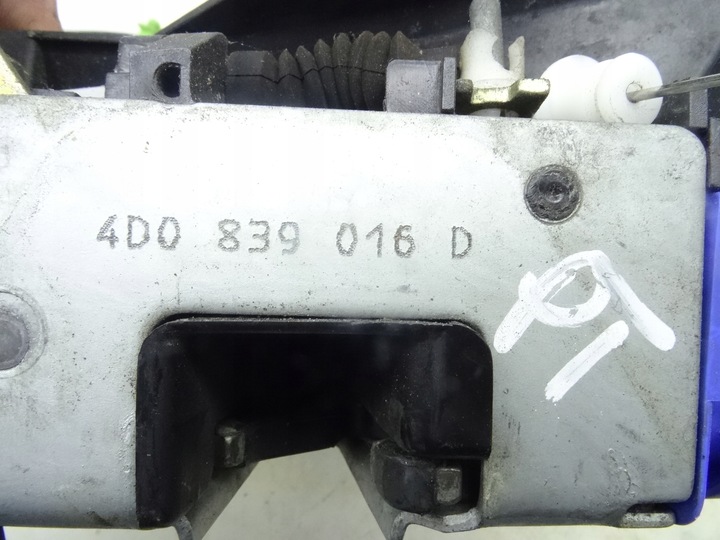 фото №5, Audi a8 d2 94-02 замок двері правий лівий зад оригінал