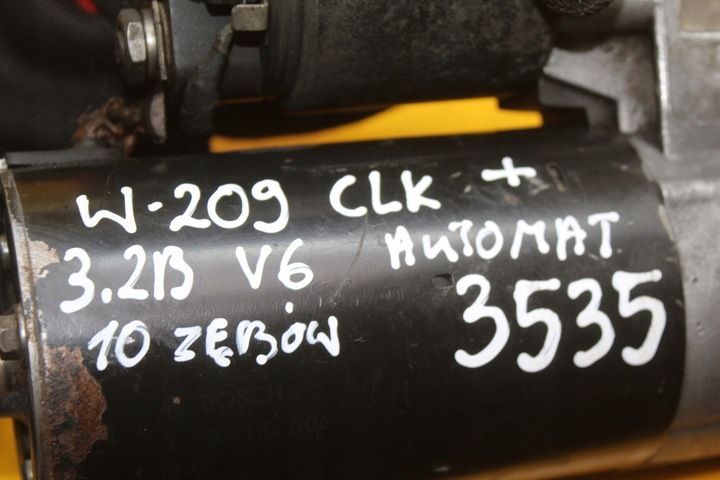 фото №8, Стартер 10 зубів mercedes w209 w203 clk 3.2 0001115006 0051510101