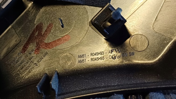 фото №9, Ford c-max mk2 захист рамка dekor консолі панелі am51-r045h93