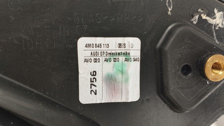 фото №4, Скло трикутник двері лівий перед audi q7 sq7 4m0845113 2020r