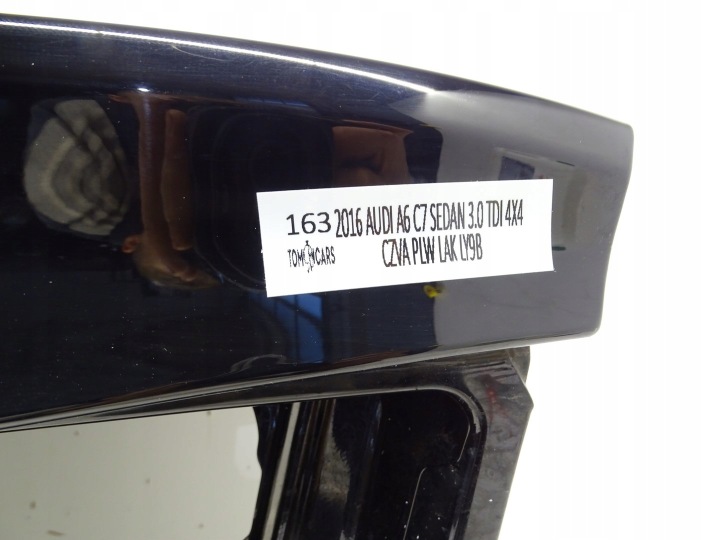 фото №10, Крышка багажника зад задняя audi a6 c7 рестайлинг sedan ly9b