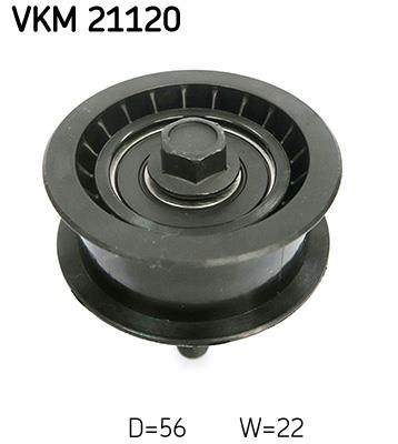 фото №16, Skf vkm 21120 ролик kierunkowa / направляющая, лента грм