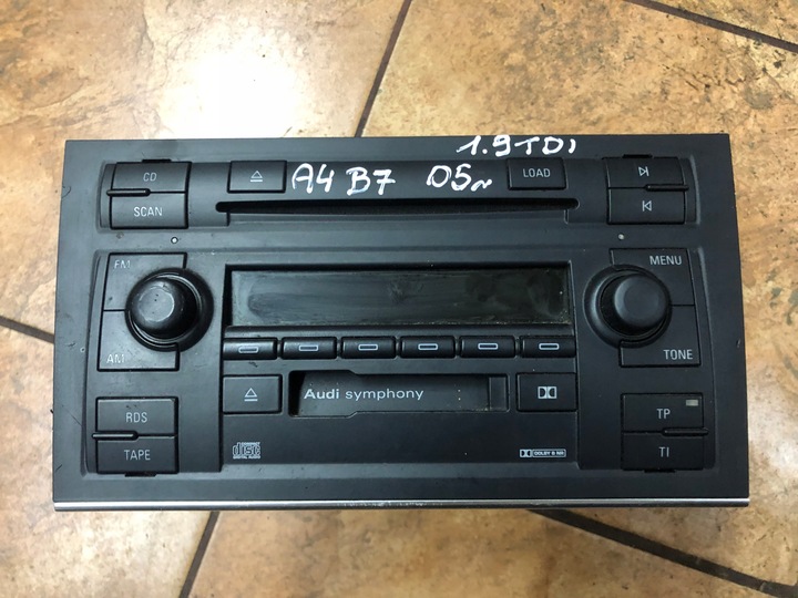 фото №7, Радіо audi a4 b7 1.9tdi 05r. англієць